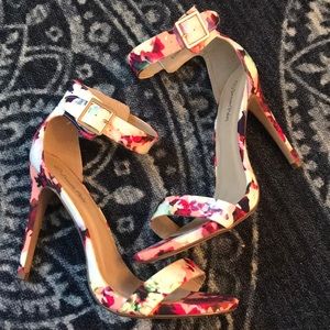Floral heels